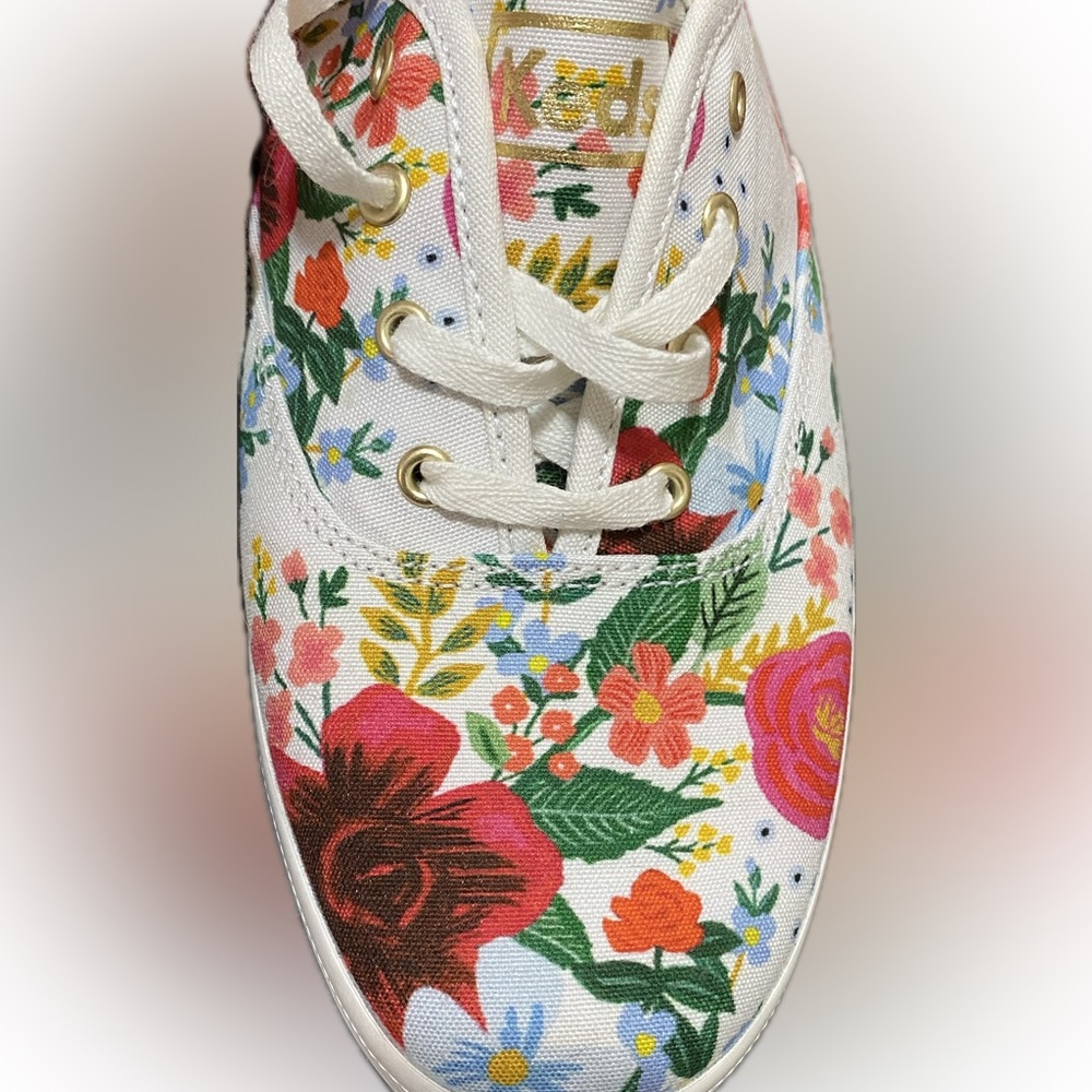 The Keds Champion x Rifle Paper Co. Printed Lace-Up Sneakers